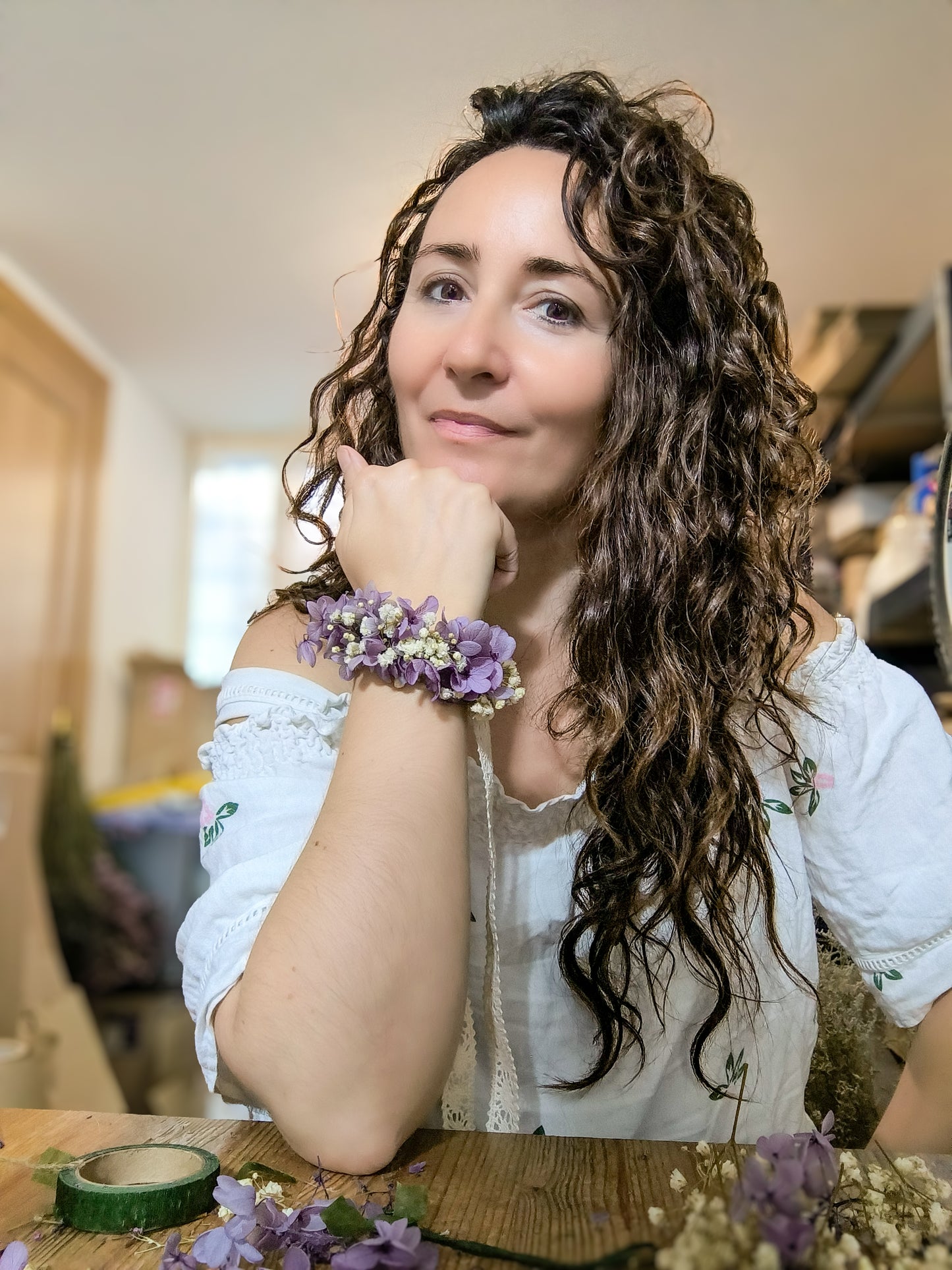 PULSERA FLORAL