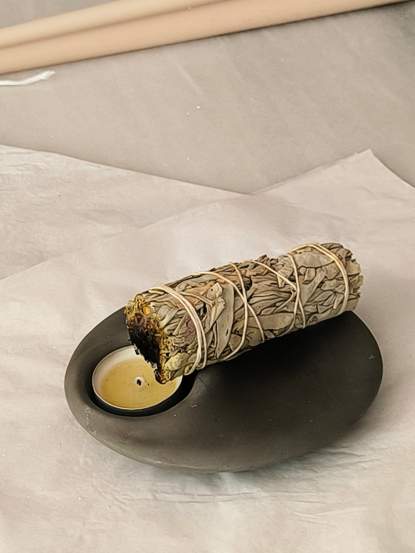 QUEMADOR PALO SANTO / SALVIA - artesano