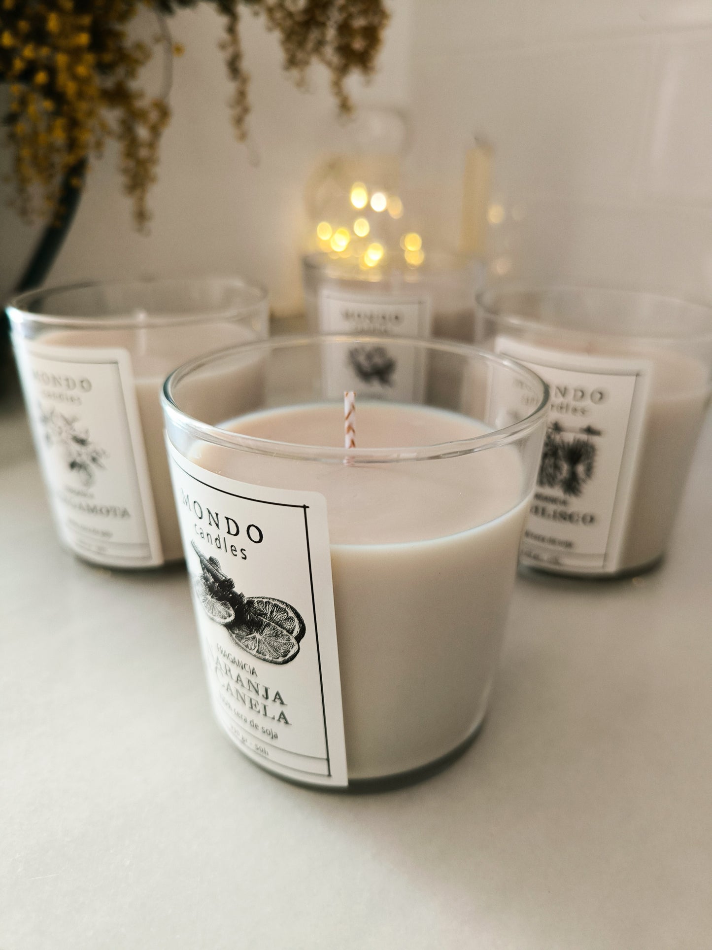 VELA AROMÁTICA EN VASO