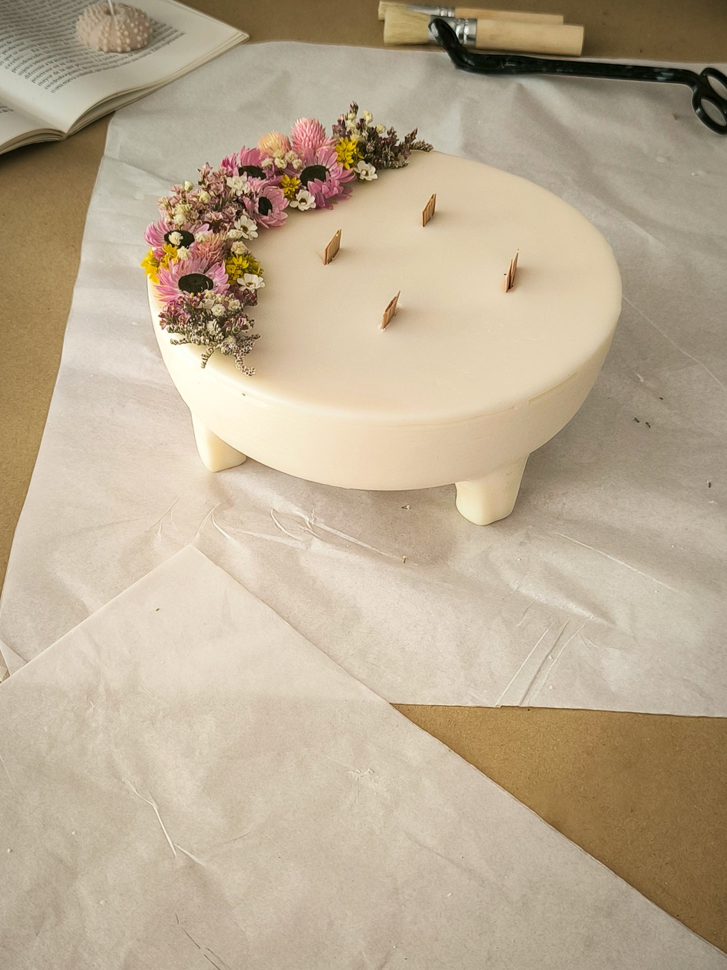 VELA FLORALIS - aromática y artesana