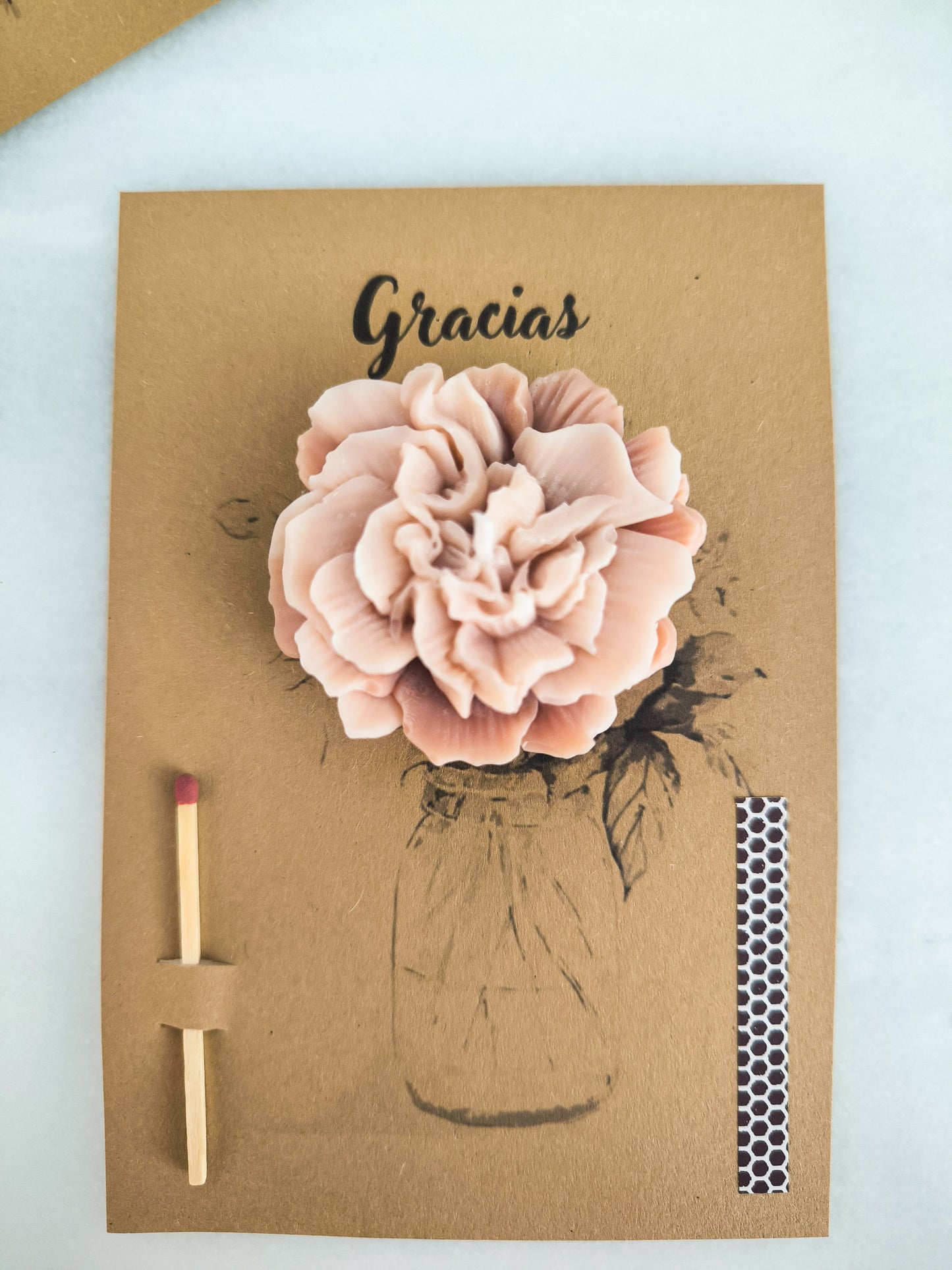 TARJETA VELA "PERSONALIZADA"