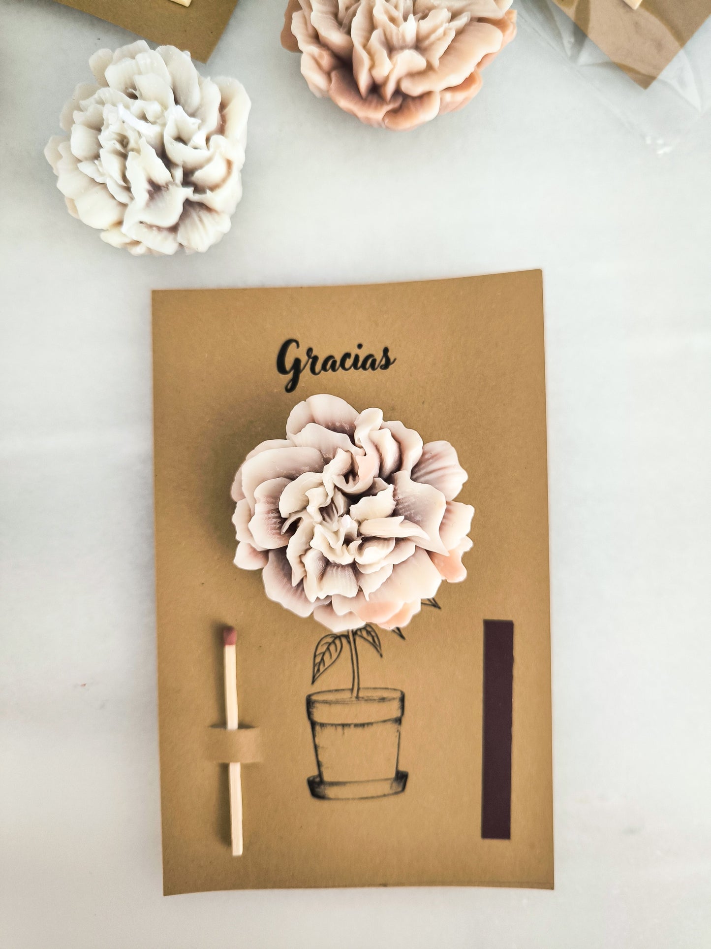 TARJETA VELA "PERSONALIZADA"