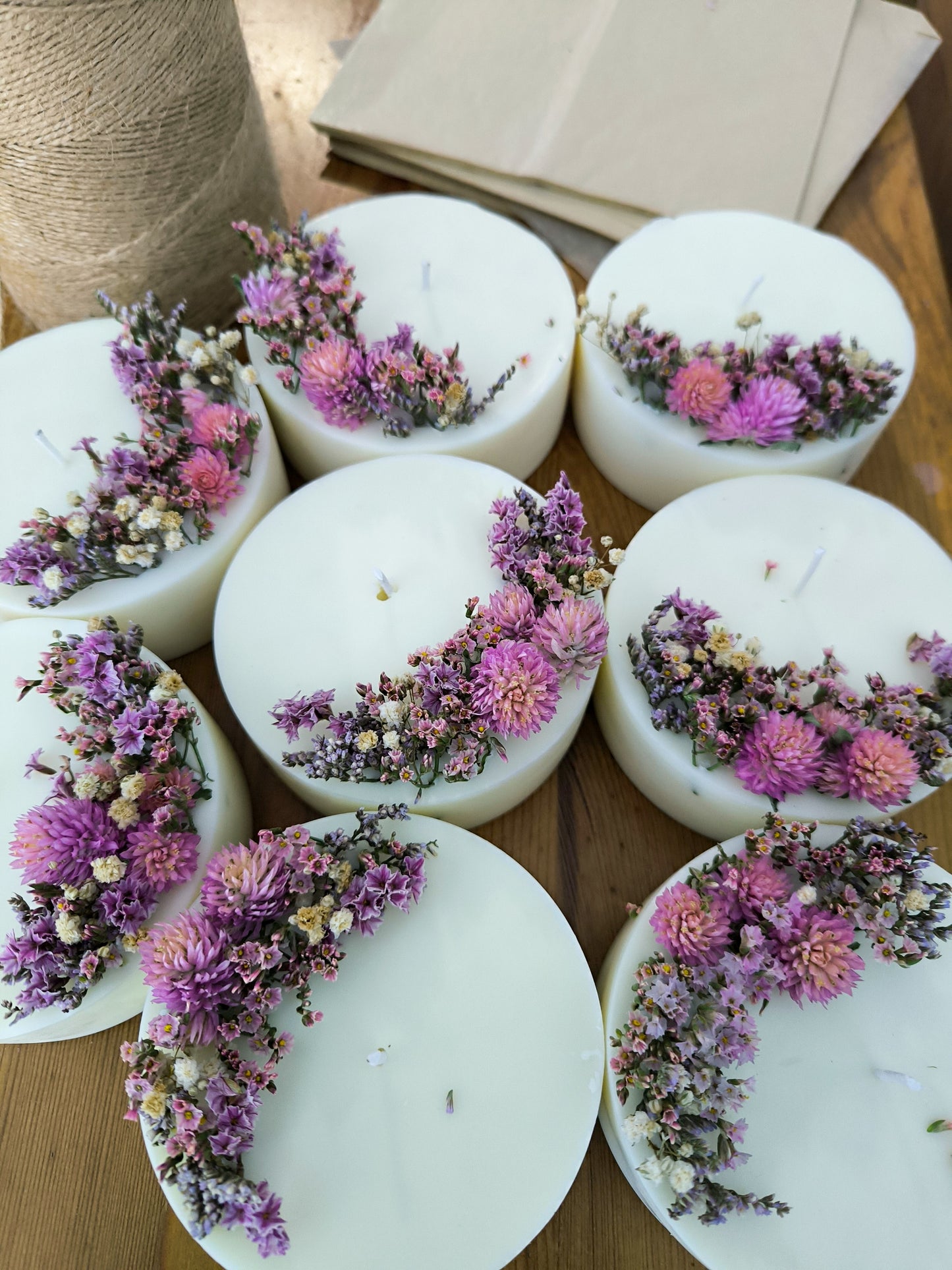 TALLER DE VELAS - aromáticas y artesanas