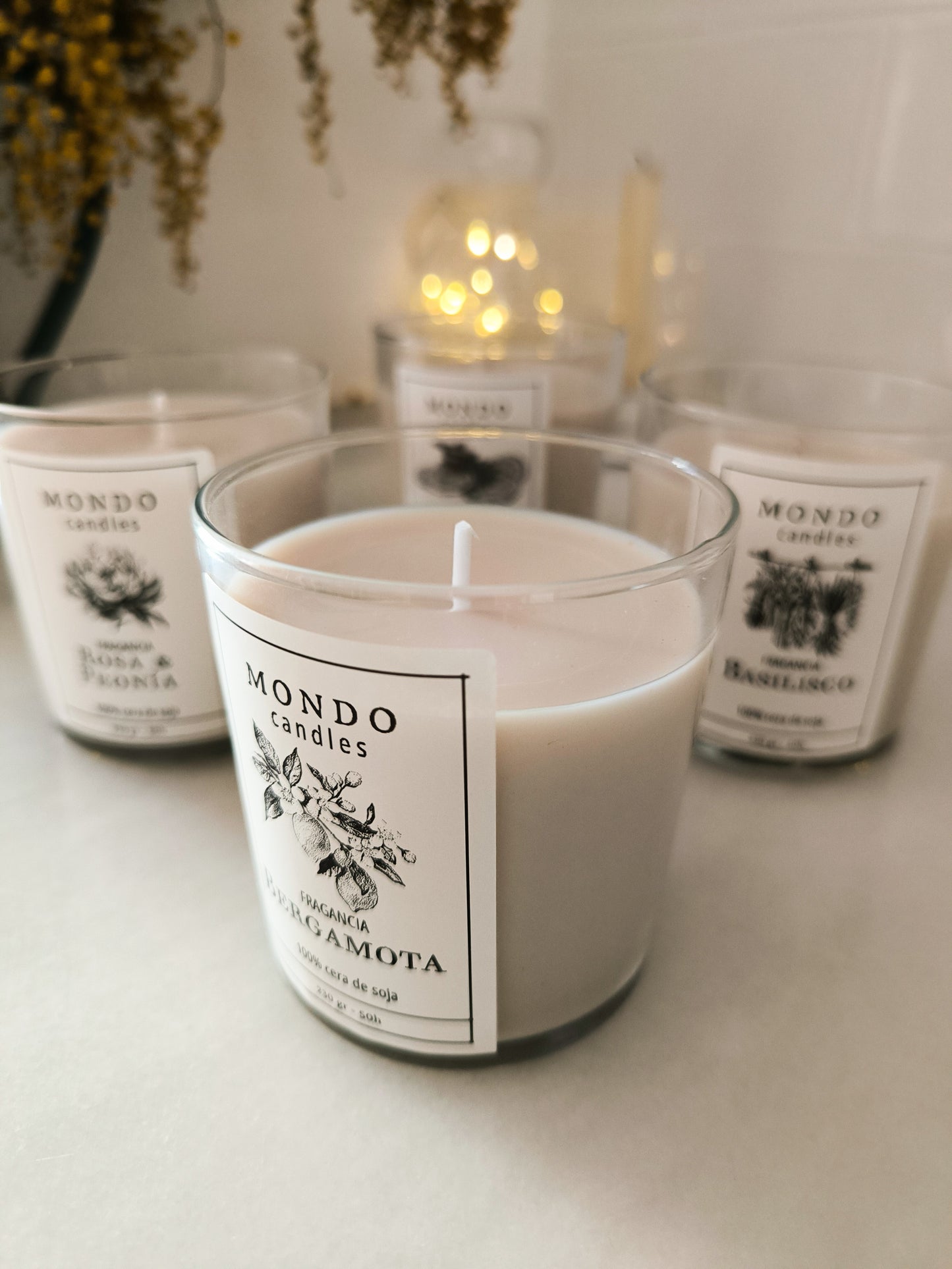 VELA AROMÁTICA EN VASO