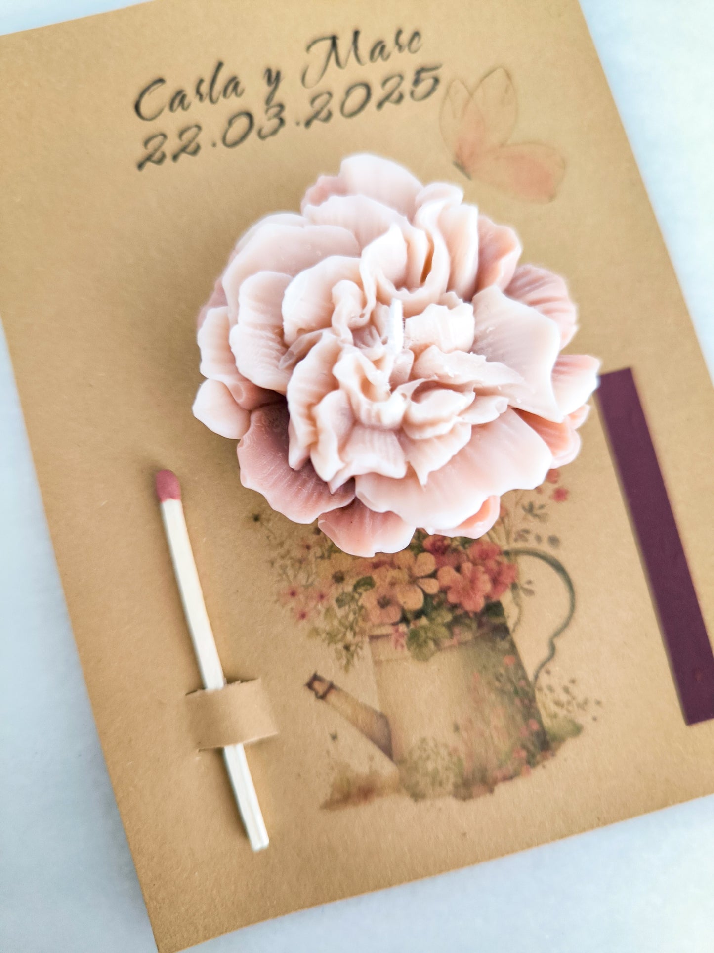 TARJETA VELA "PERSONALIZADA"