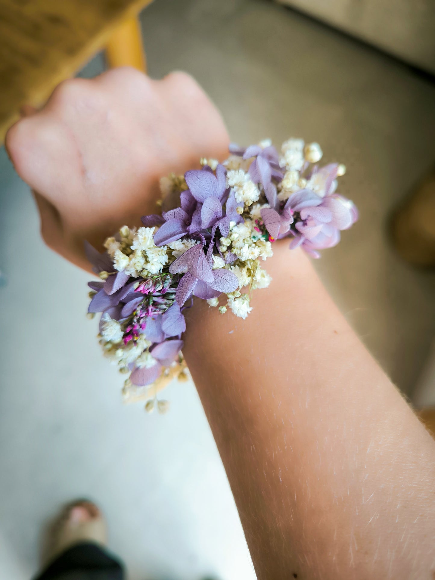 PULSERA FLORAL