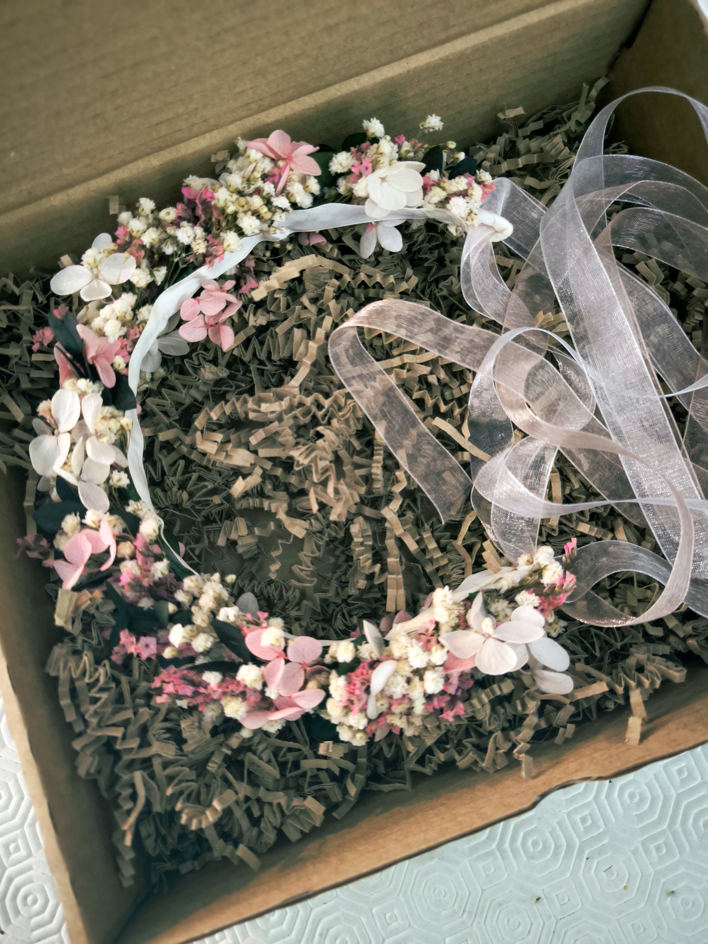 CORONA DE FLORES