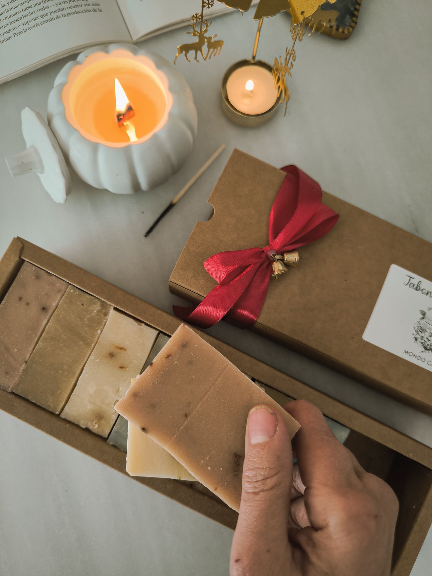 CAJA JABONES ARTESANOS