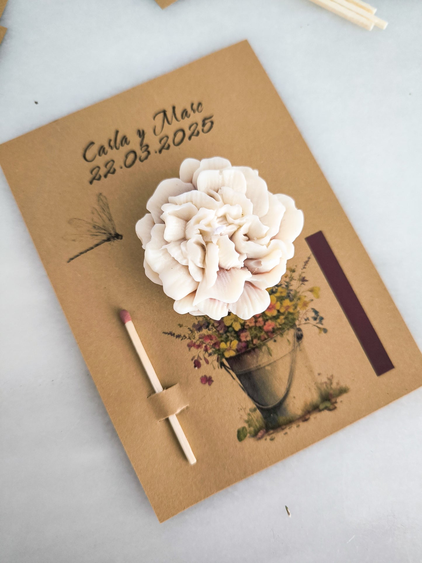 TARJETA VELA "PERSONALIZADA"